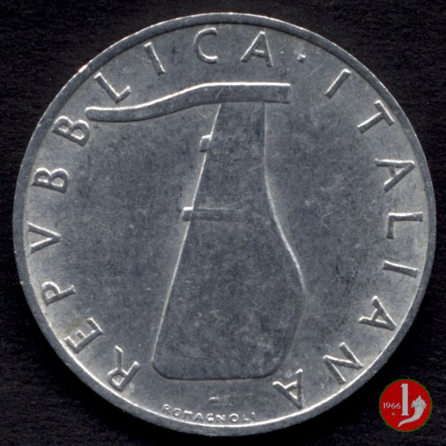 5 lire delfino 1983 (Roma)