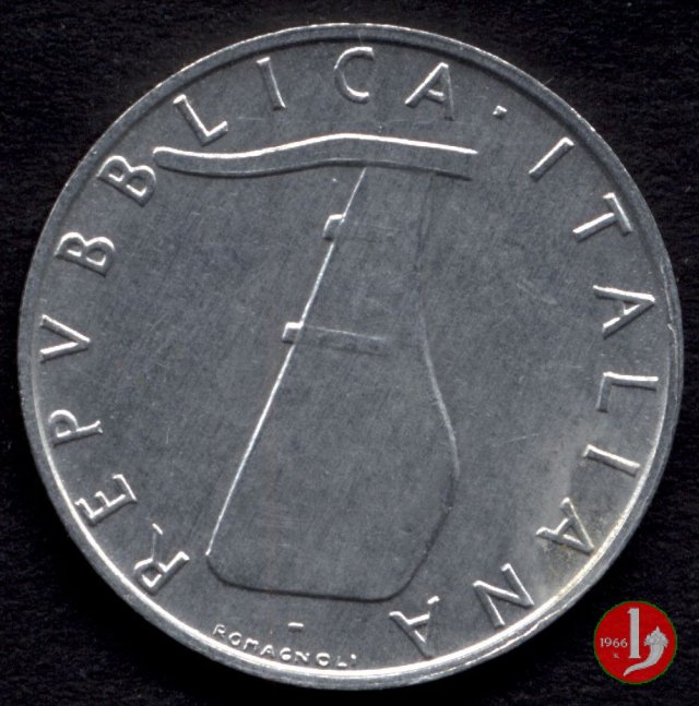 5 lire delfino 1987 (Roma)