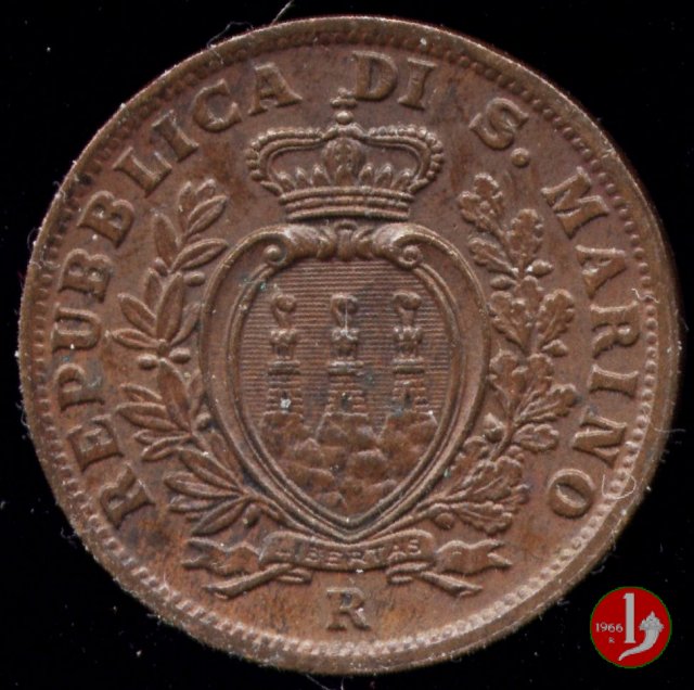 5 centesimi 1935 (Roma)
