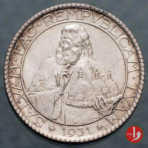 20 lire 1931 (Roma)