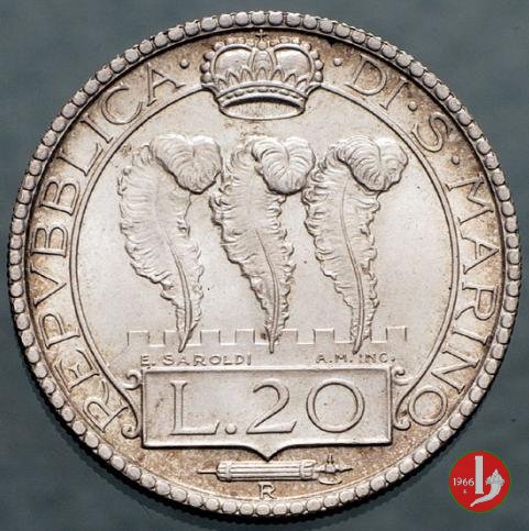 20 lire 1931 (Roma)