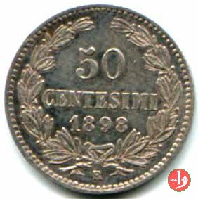 50 centesimi 1898 (Roma)