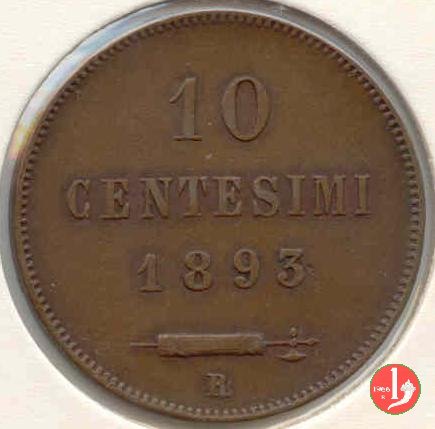 10 centesimi 1893 (Roma)