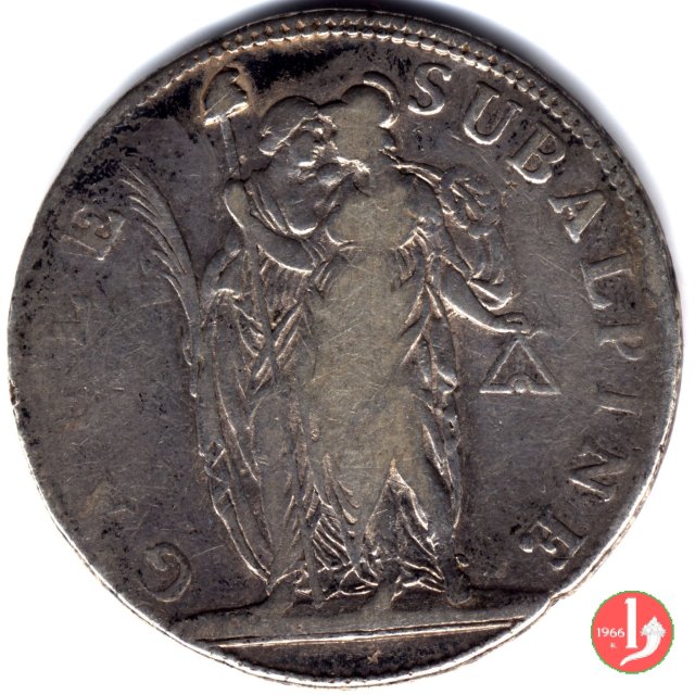 5 francs 1801-1802