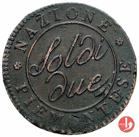 2 soldi 1800-1801 (Torino)