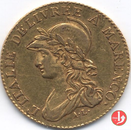 20 Franchi o Marengo 1801-1802 (Torino:Parigi)