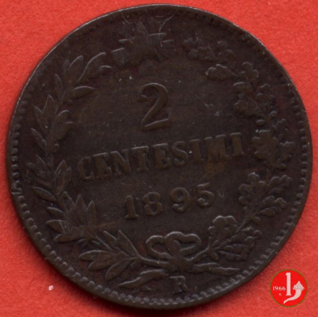 2 centesimi 1895 (Roma)