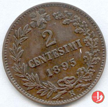 2 centesimi 1895 (Roma)