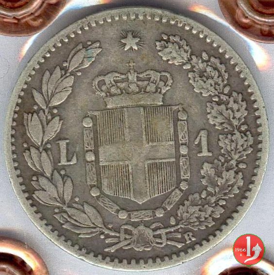 1 lira 1883 (Roma)