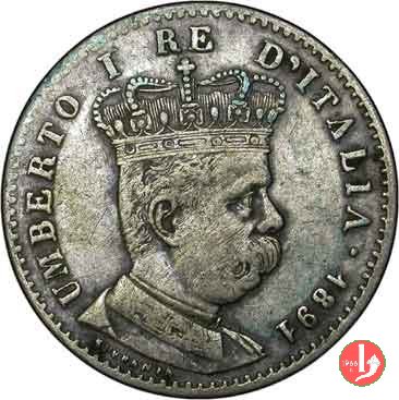 1 lira 1891 (Roma)