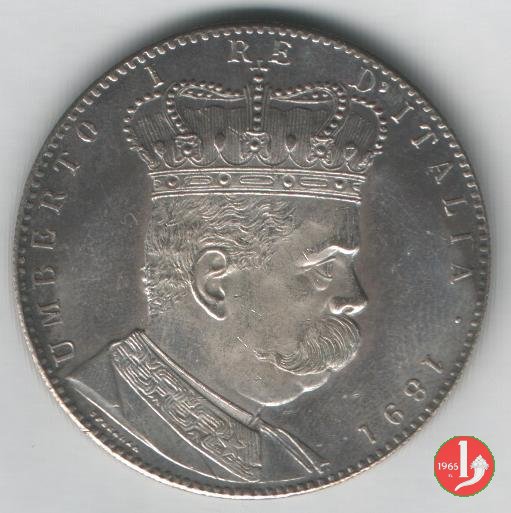 1 tallero 1891 (Roma)