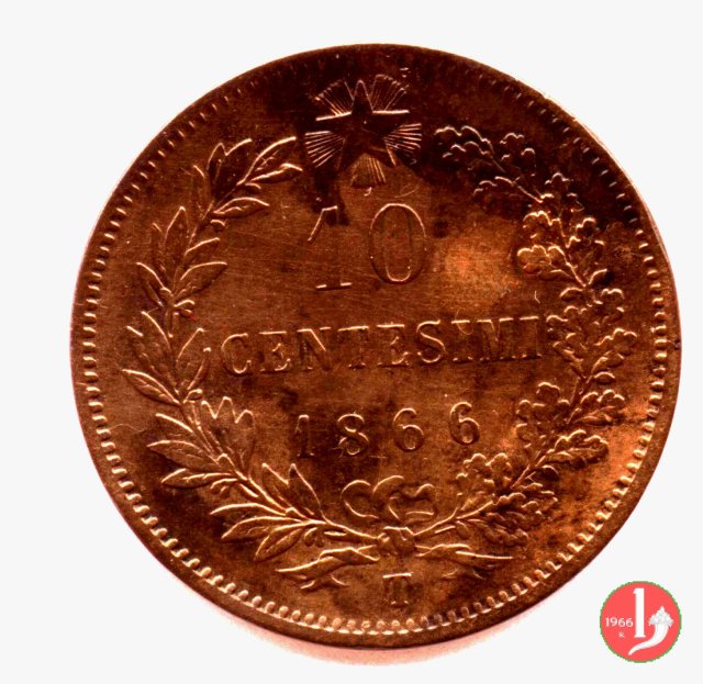 10 centesimi 1866 (Torino)