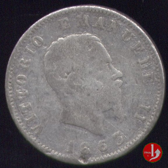 1 lira stemma 1863