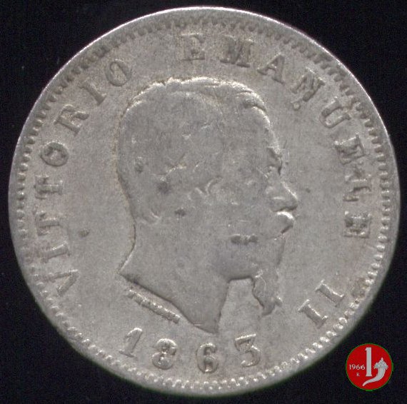 1 lira stemma 1863