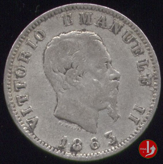 1 lira stemma 1863