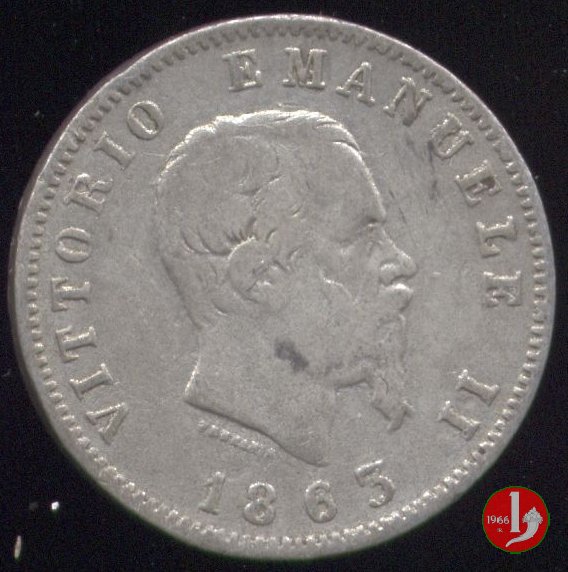 1 lira stemma 1863