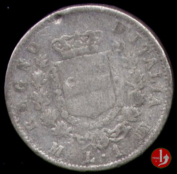 1 lira stemma 1863