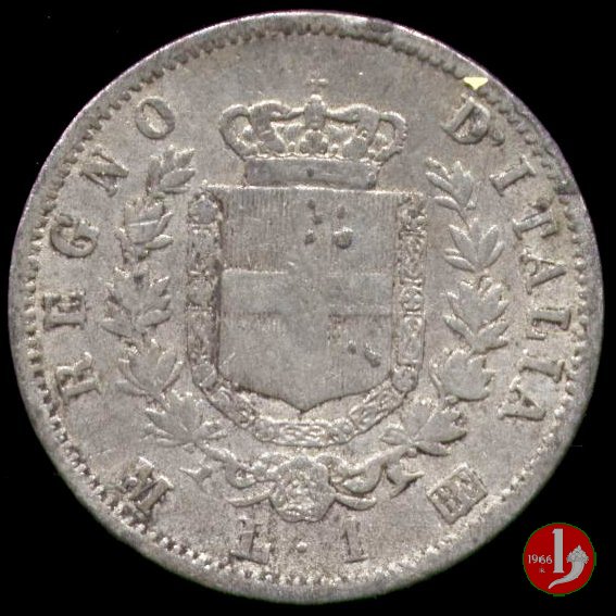 1 lira stemma 1863