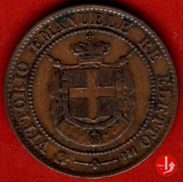 2 centesimi - governo popolare della Toscana 1859 (Birmingham)