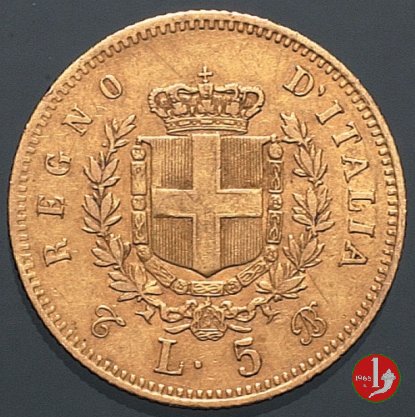 5 lire oro 1865 (Torino)