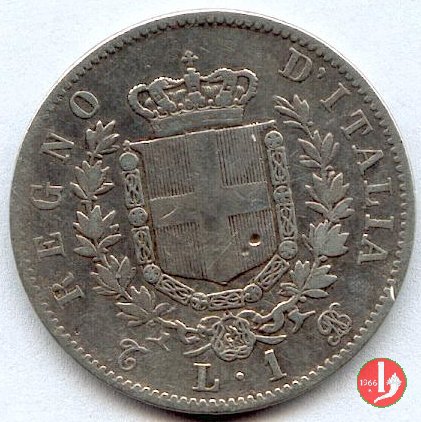 1 lira stemma 1862 (Torino)