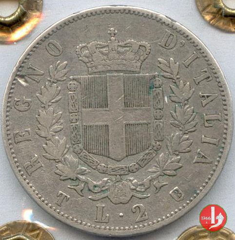 2 lire stemma 1861 (Torino)