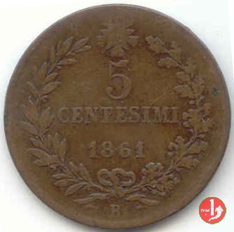 5 centesimi 1861 (Bologna)