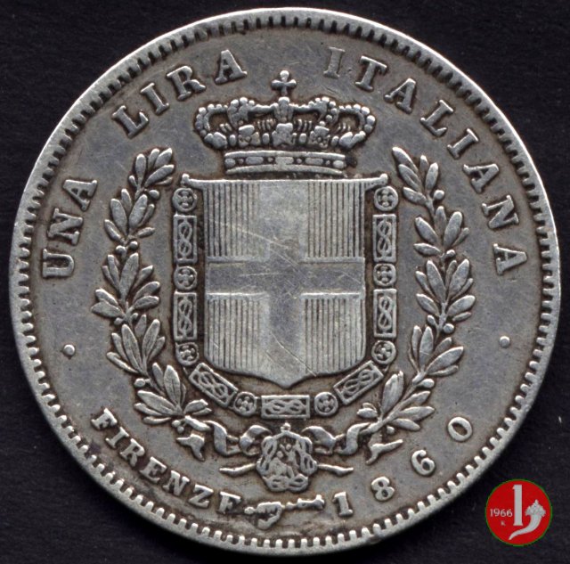 1 lira per Firenze 1860 (Firenze)