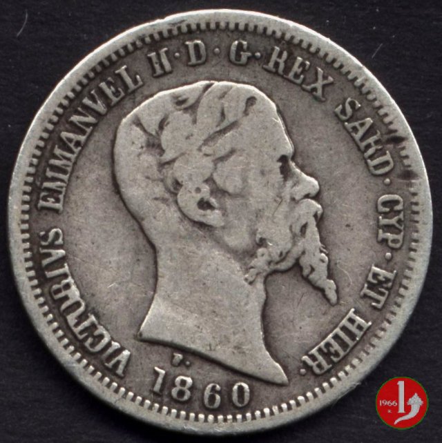 50 centesimi 1860 (Milano)