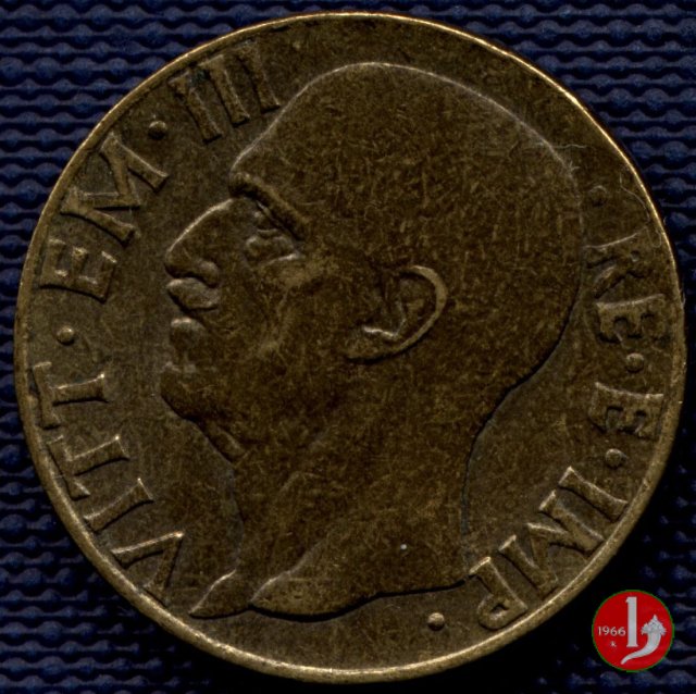 10 centesimi impero bronzital 1943 (Roma)