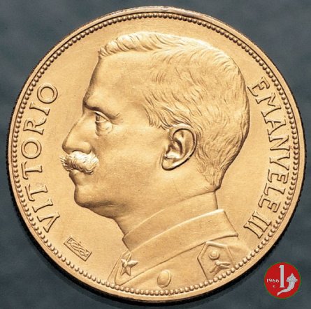 100 lire d'oro aratrice 1912 (Roma)