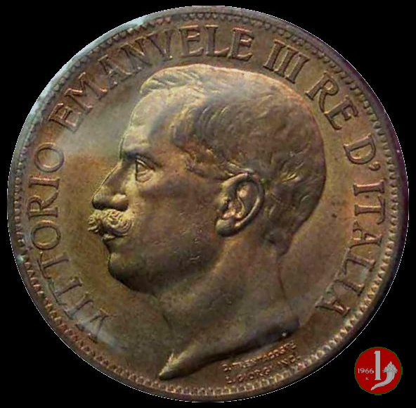 10 centesimi 50° Unità d'Italia 1911 (Roma)