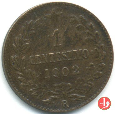 1 centesimo valore 1902 (Roma)