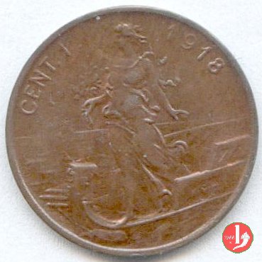 1 centesimo prora 1918 (Roma)