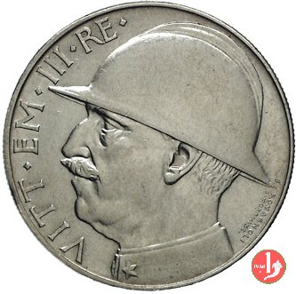 20 lire cappellone o elmetto 1928 (Roma)