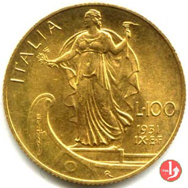 100 lire prora 1931 (Roma)