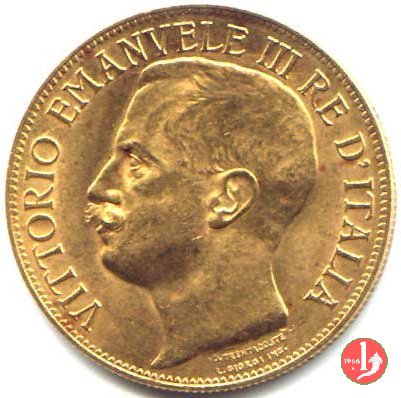 50 lire 50° Unità d'Italia 1911 (Roma)