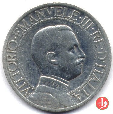 1 lira quadriga veloce 1908 (Roma)