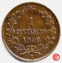 1 centesimo valore 1908 (Roma)