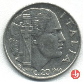 20 centesimi impero 1940 (Roma)