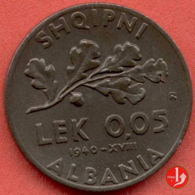 0,05 lek 1940 (Roma)