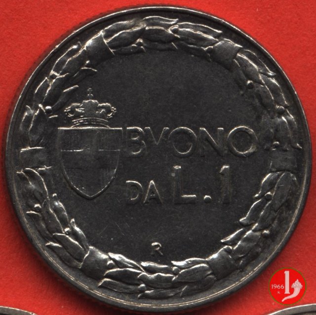 Buono da 1 lira 1923 (Roma)