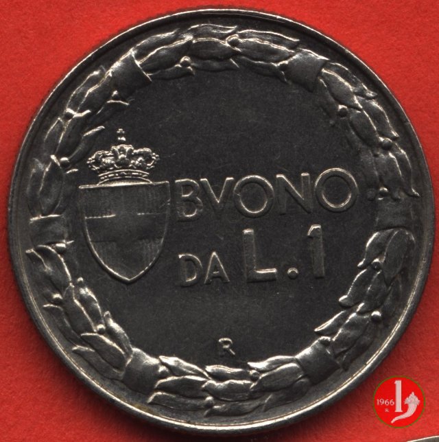 Buono da 1 lira 1924 (Roma)