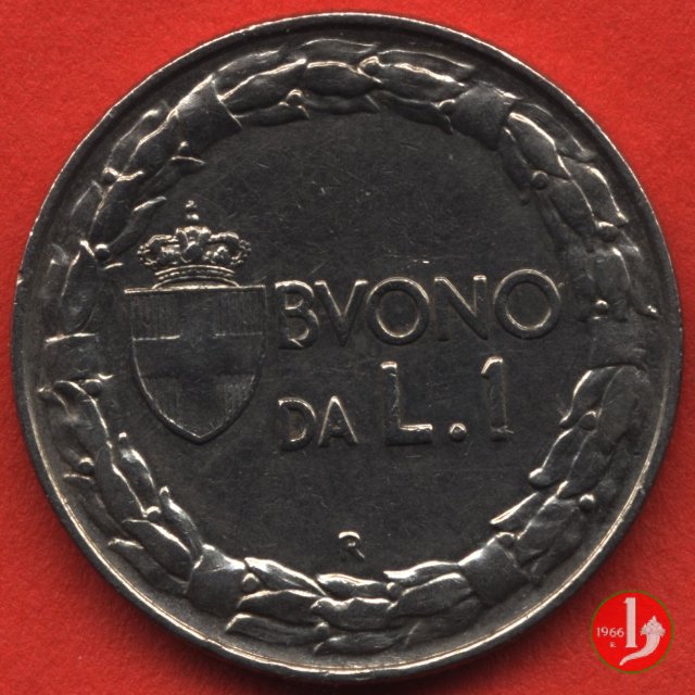 Buono da 1 lira 1928 (Roma)