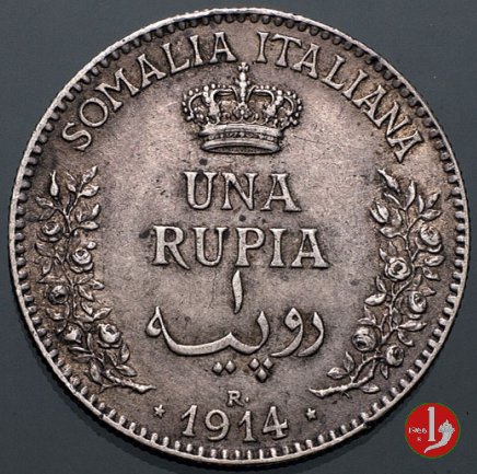 1 rupia 1914 (Roma)