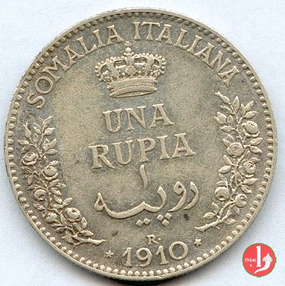 1 rupia 1910 (Roma)