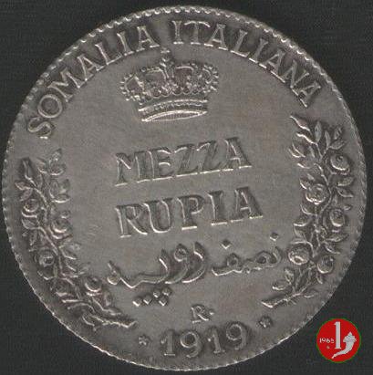 1/2 rupia 1919 (Roma)