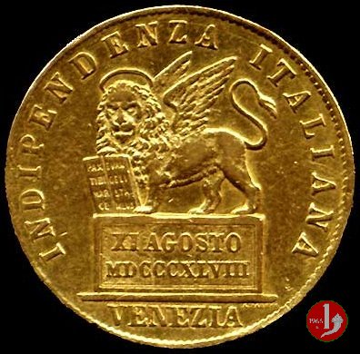 20 lire 11 agosto 1848 1848 (Venezia)