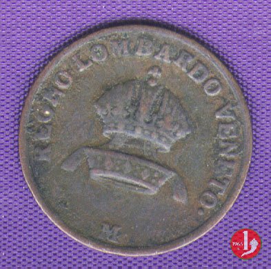 LOMBARDO VENETO 1 CENTESIMO 1822